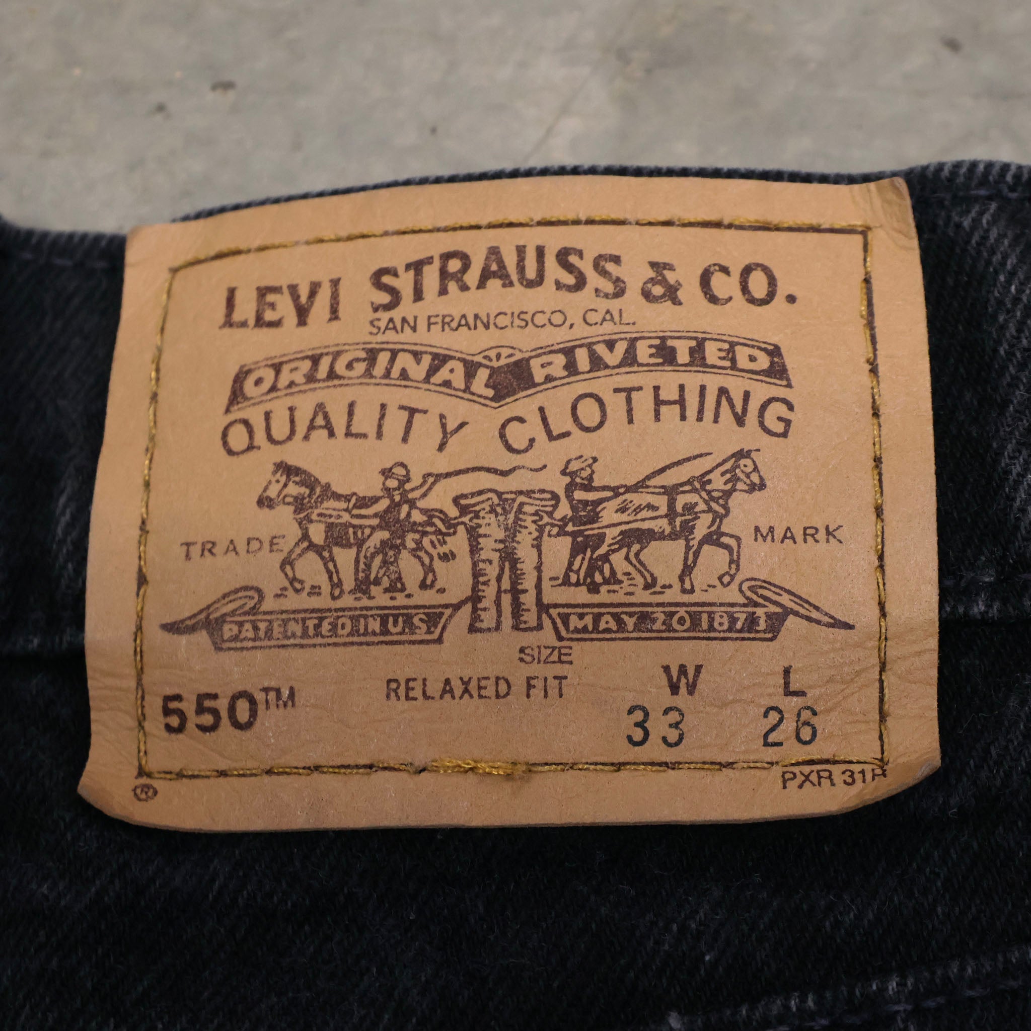 Orange Tab Baggy Jorts (1/1)